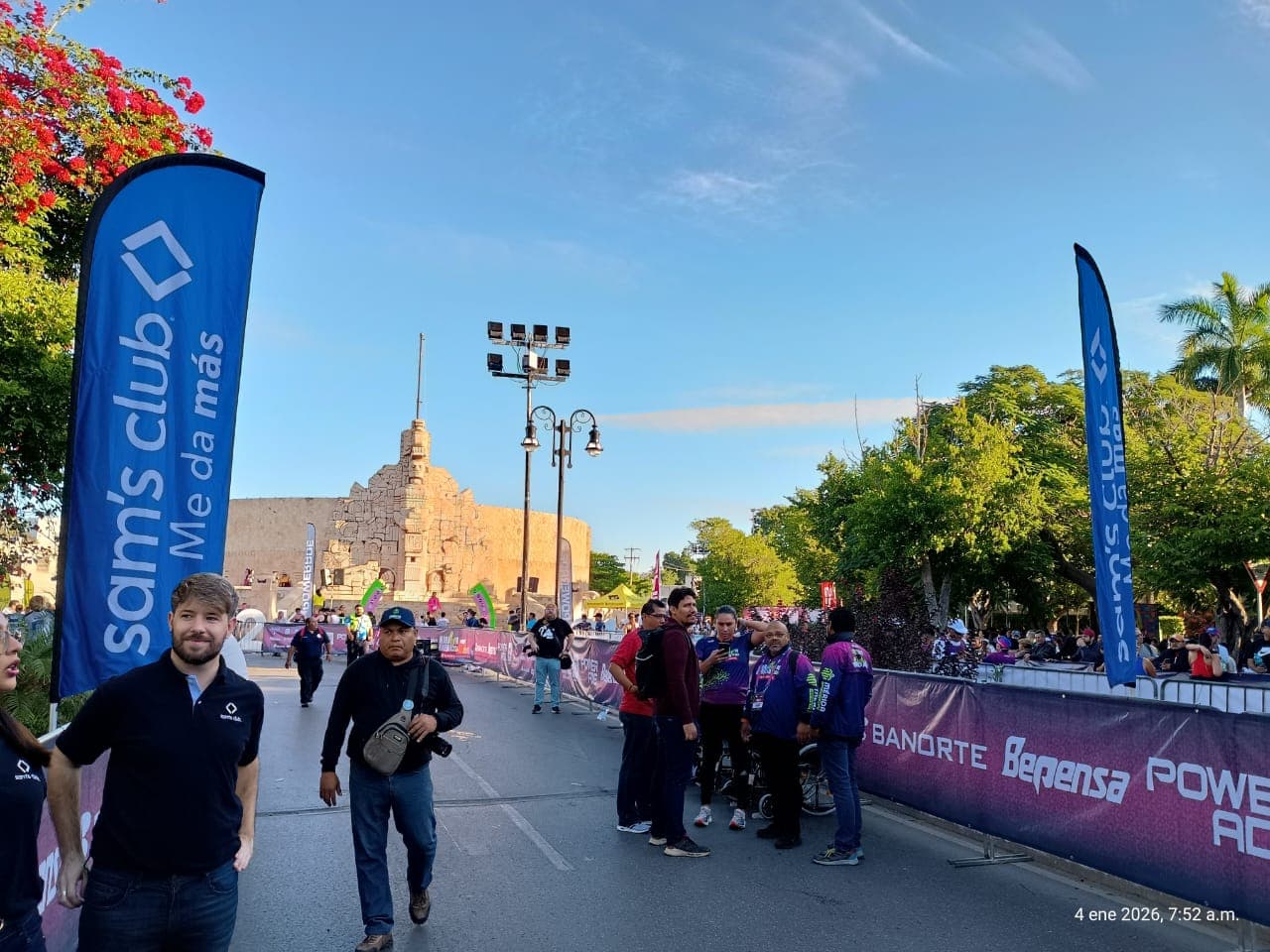 Maratón de Mérida — corredores en ruta